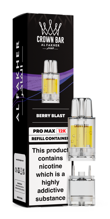 Al Fakher Crown Bar Pro Max 12K Refill Replacement Pod