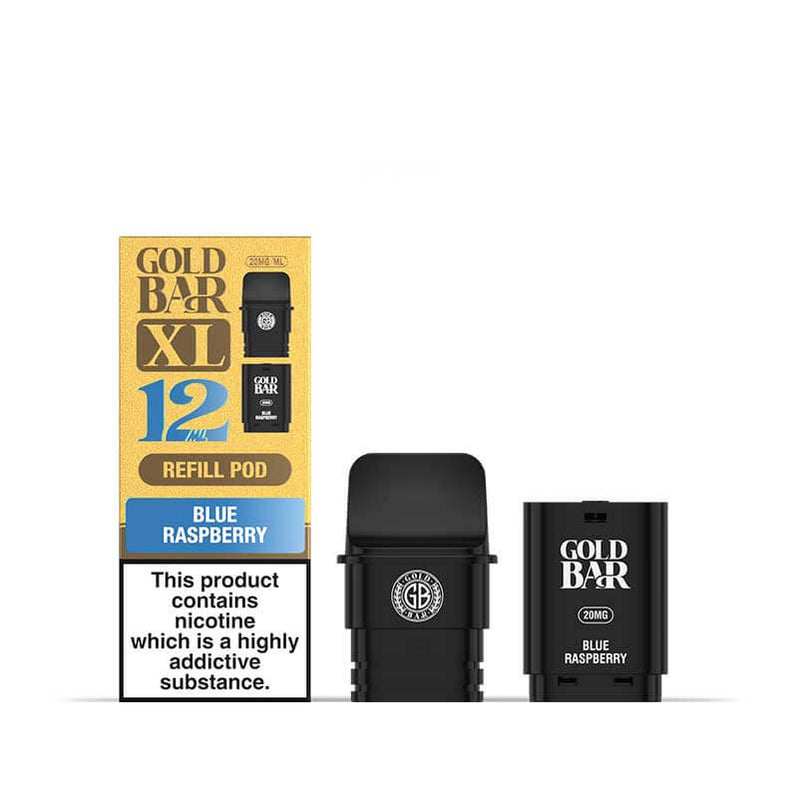 Blue raspberry Gold Bar XL Prefilled Pods