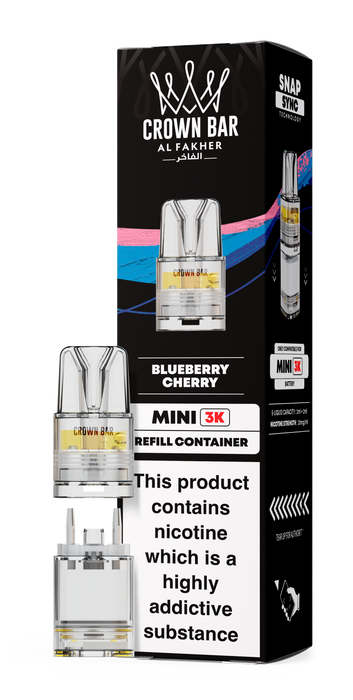 Al Fakher Crown Bar Mini 3K Refill Pods