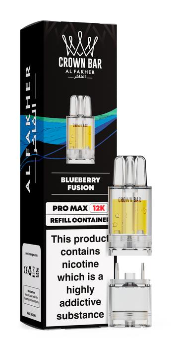 Al Fakher Crown Bar Pro Max 12K Refill Replacement Pod