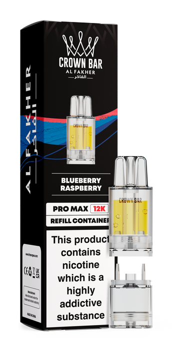 Al Fakher Crown Bar Pro Max 12K Refill Replacement Pod