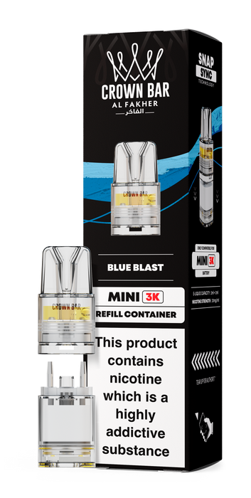 Al Fakher Crown Bar Mini 3K Refill Pods