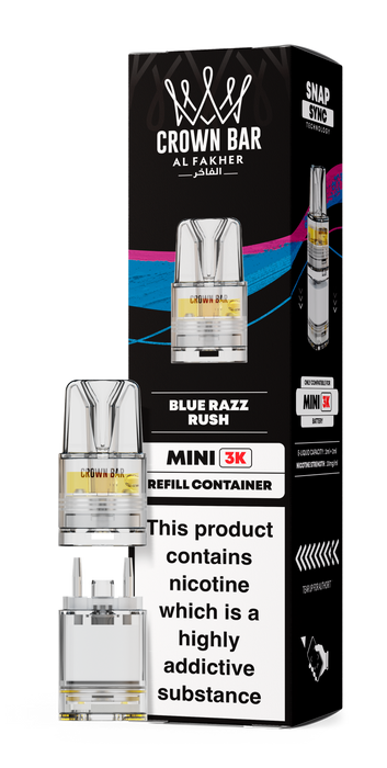 Al Fakher Crown Bar Mini 3K Refill Pods