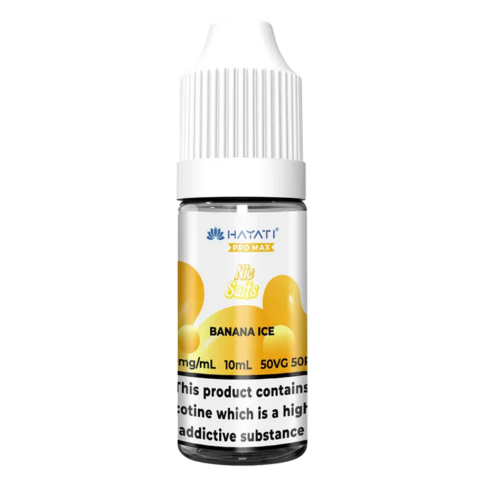 Hayati Pro Max Banana Ice Nic Salt Vape Juice