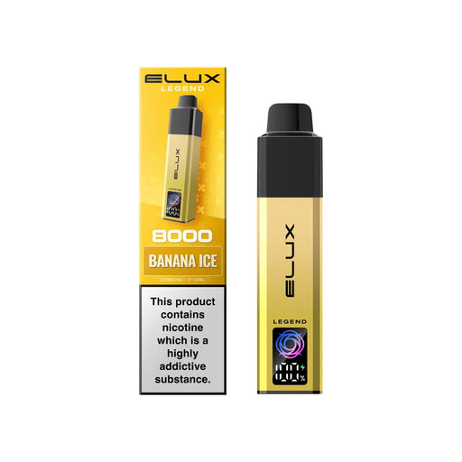 Banana Ice Elux Legend 8000 Prefilled Pod Kit