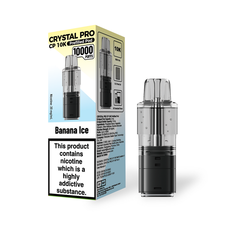 Crystal Pro CP 10k refill/Replacement Pods