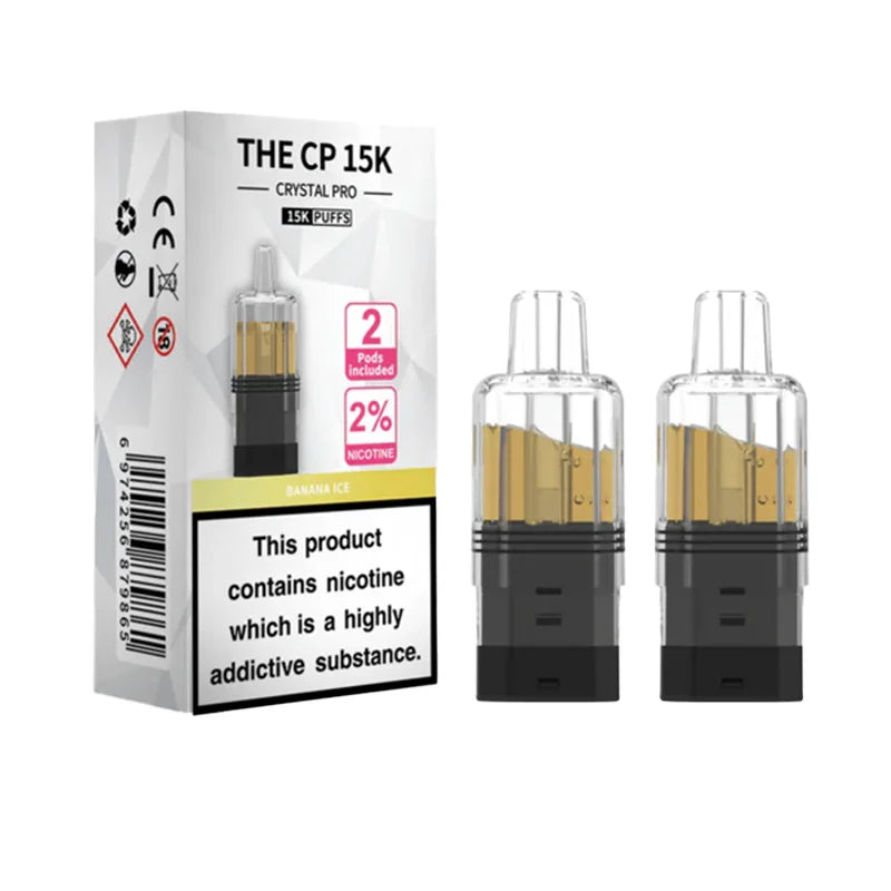 Banana ice Crystal Pro CP 15K Prefilled Pods