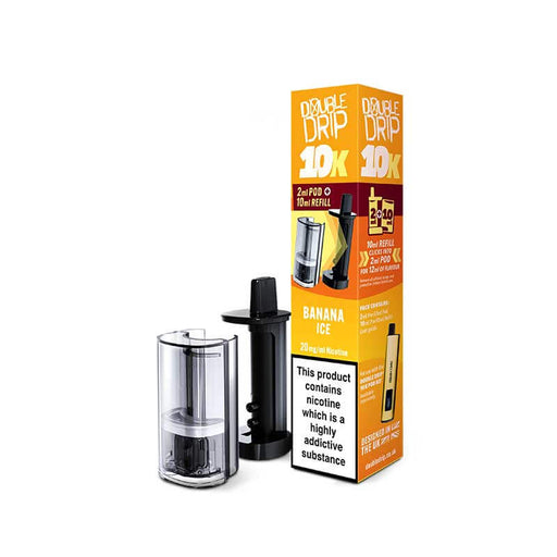 Banana Ice Double drip 10K Prefilled pods