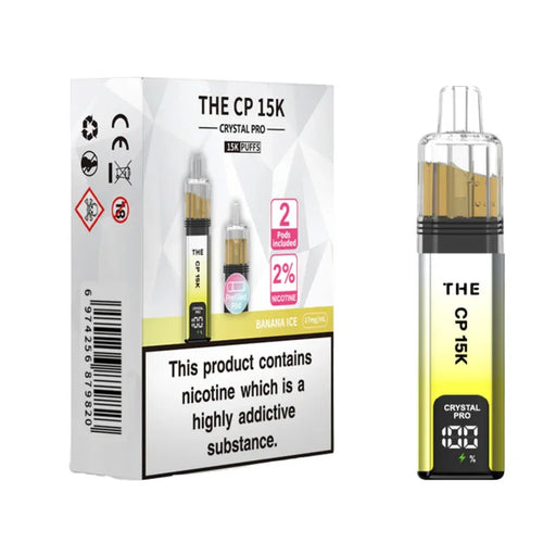 Banana ice Crystal Pro CP 15K Prefilled Pod Kit