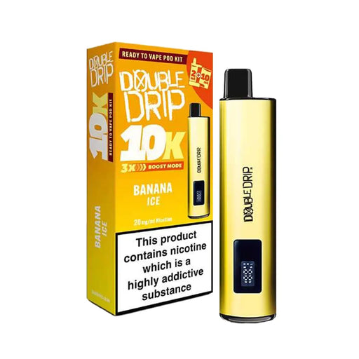 Banana ice Double Drip 10K Prefilled Pod Kit