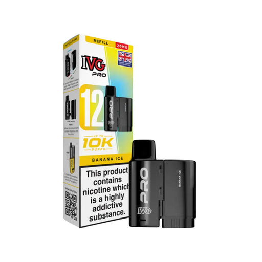 Banana ice IVG Pro 12 Prefilled Pods