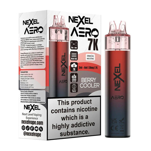 Berry Cooler Nexel Aero 7K Prefilled Pod Kit