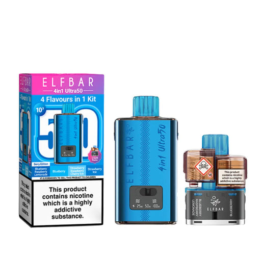 Berry edition Elf Bar 4-in-1 Ultra 50 Prefilled Pod Kit
