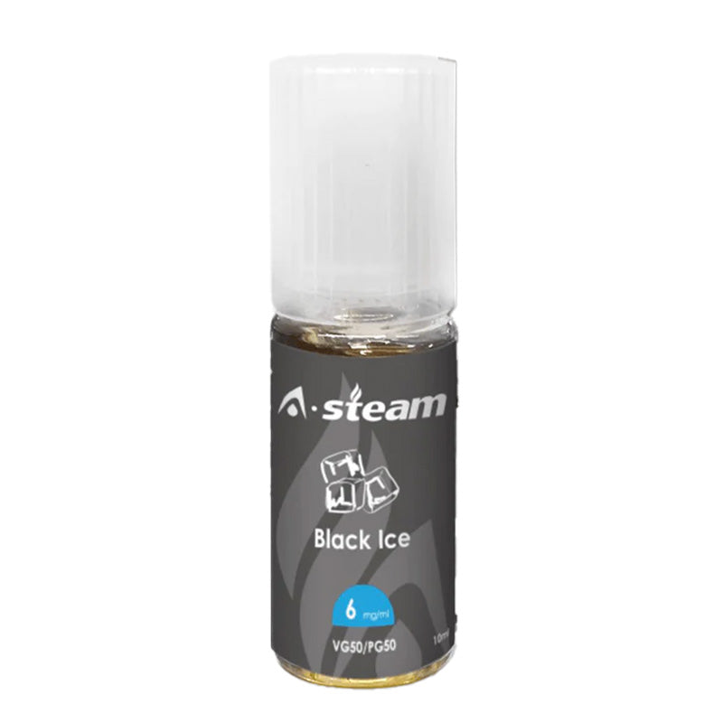 Black Ice  A Steam 10ml 50/50 Nic Salt Vape Juice - Vape Sites