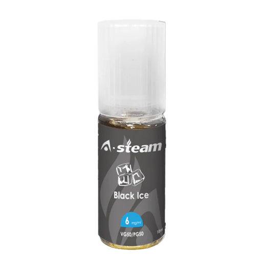 Black Ice  A Steam 10ml 50/50 Nic Salt Vape Juice - Vape Sites