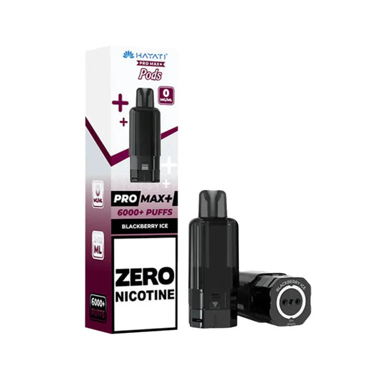 Blackberry Ice Hayati Pro Max Plus 6000 Zero Nicotine Pod