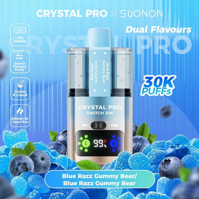 Crystal Pro Switch 30K Puff Prefilled Vape Kit