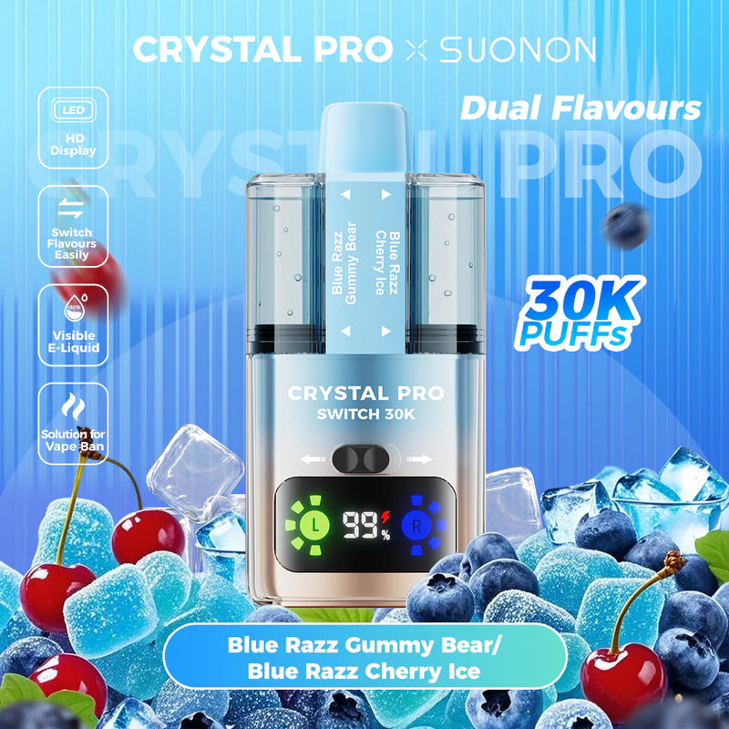 Crystal Pro Switch 30K Puff Prefilled Vape Kit