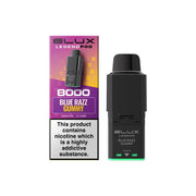 Blue Razz Gummy Elux Legend 8000 Refill Pods