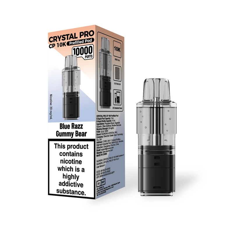 Crystal Pro CP 10k refill/Replacement Pods