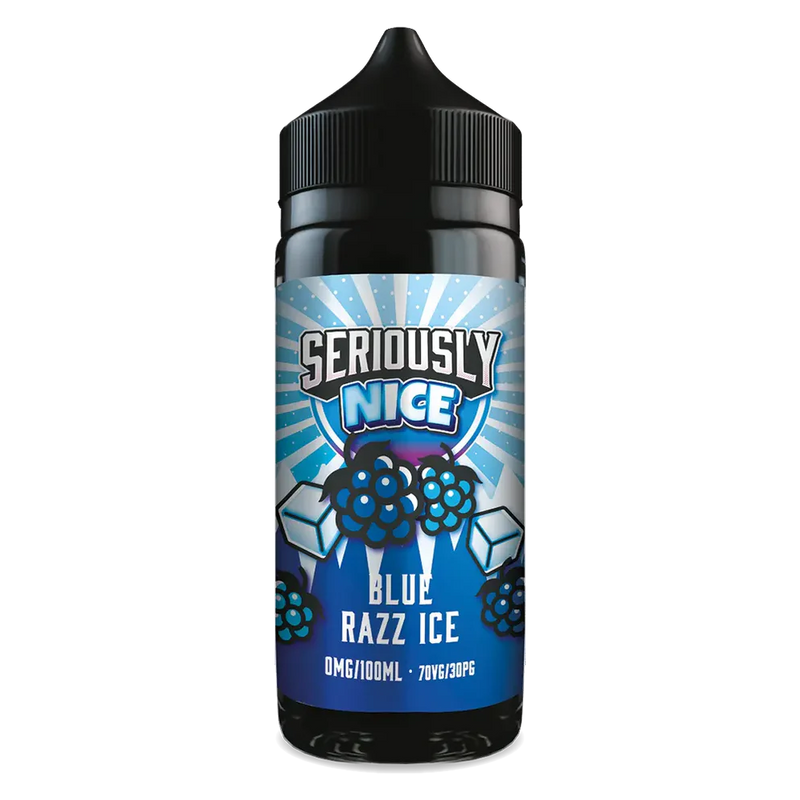Seriously Nice by Doozy Vape Blue Razz Ice 100ml Shortfill Eliquid