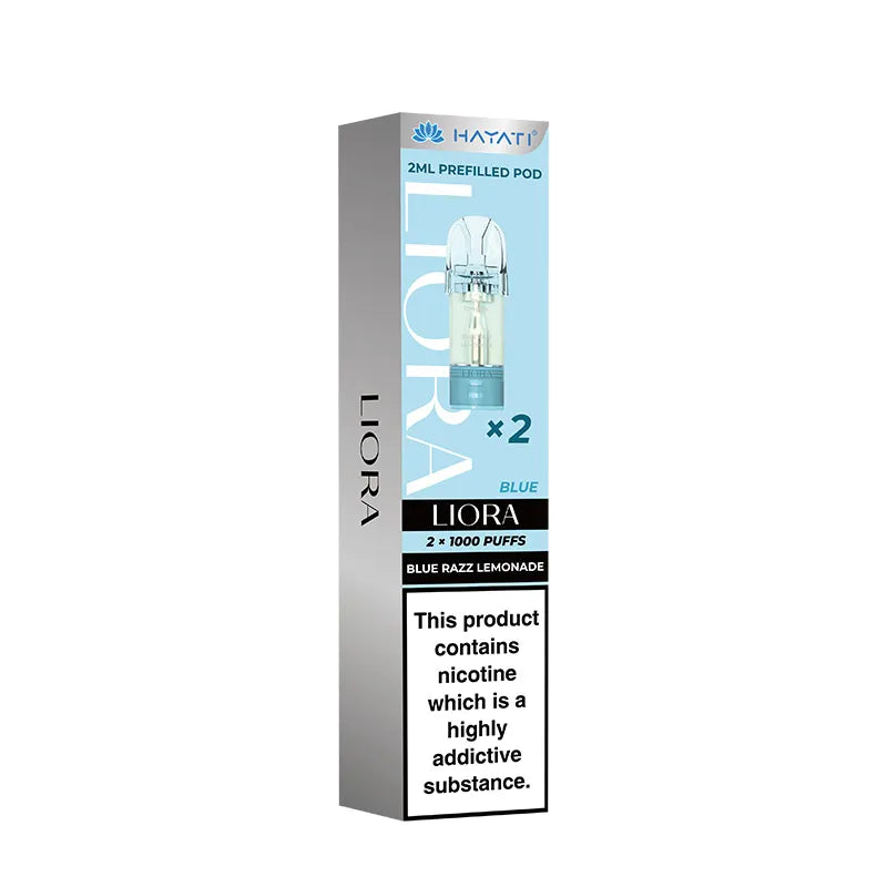 Bluerazz Lemonade Hayati Liora Prefilled Pods
