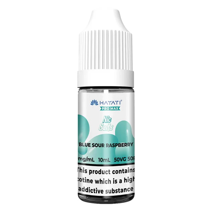 Hayati Pro Max Blue Sour Raspberry Nic Salt Vape Juice