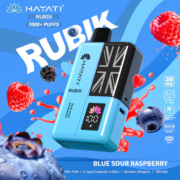 Hayati Rubik 7000 Disposable Vape Kit