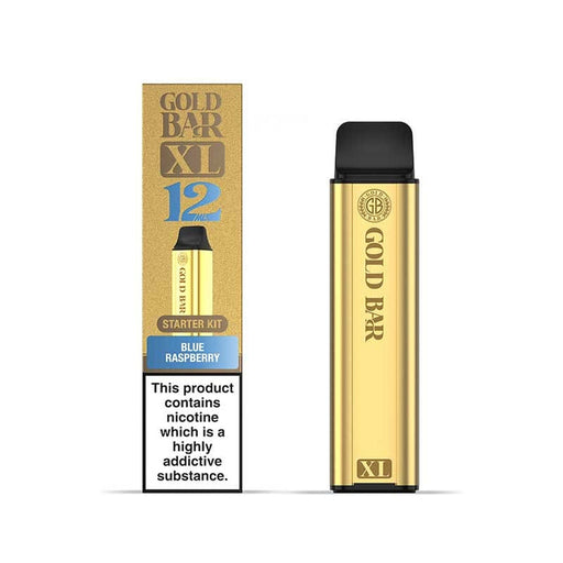 Blue Raspberry Gold Bar XL Prefilled Pod Kit