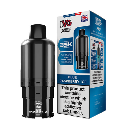 Blue Raspberry IVG XL 35K Prefilled Pods