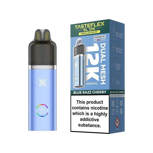 Blue razz cherry Oxva Tasteflex SL 12K Prefilled Pod Kit