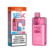Blue razz HQD Glow Pro 12K Prefilled Pod Kit