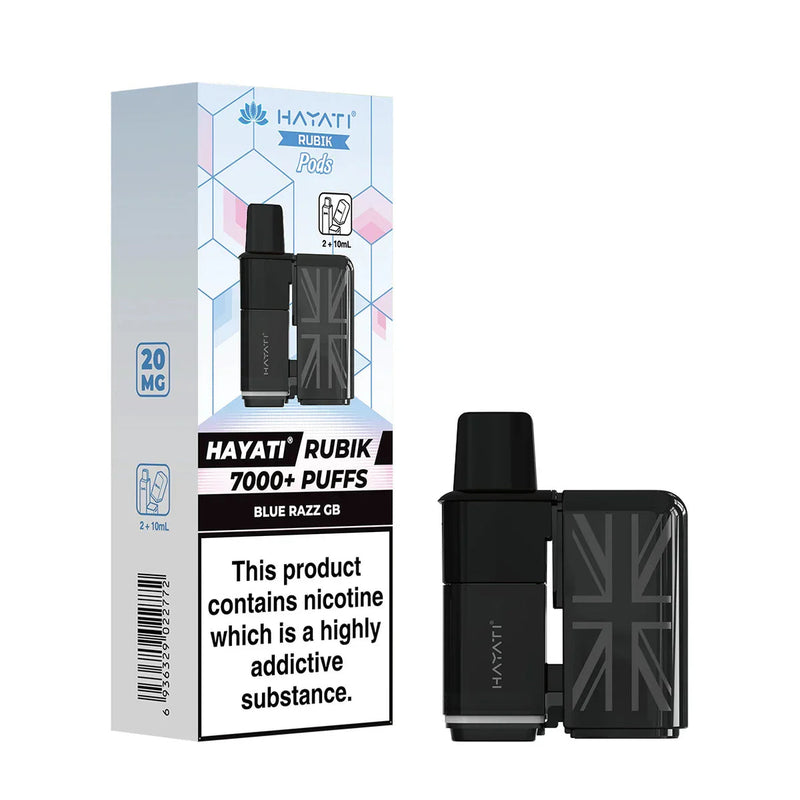 Blue razz gb Hayati Rubik 7000 Prefilled Pods