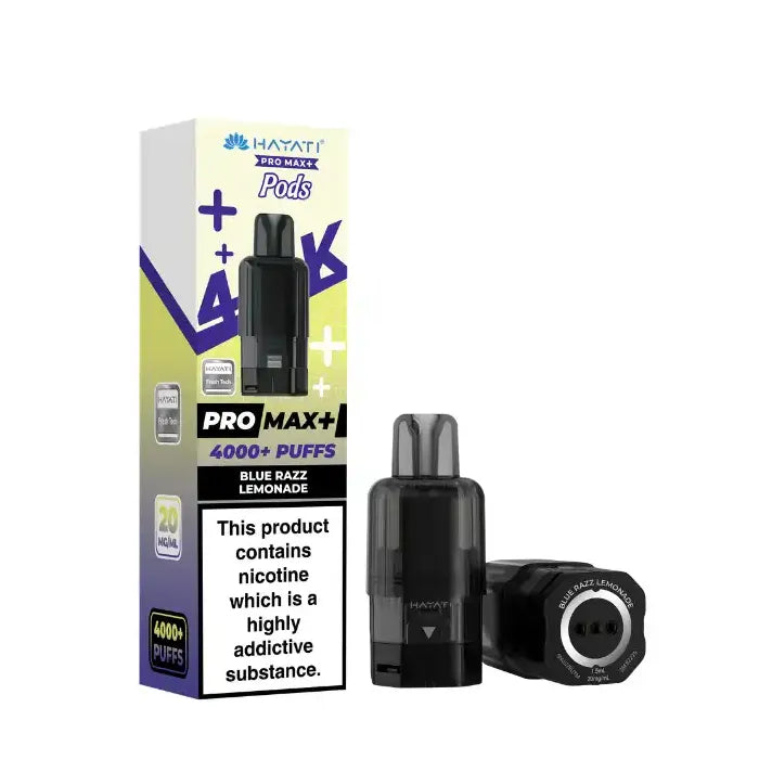 Blue Razz Lemonade Hayati Pro Max Plus 4K Refill Pods