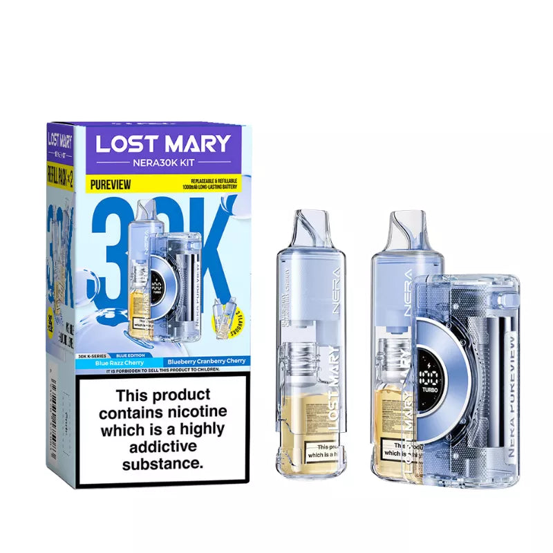 Blue edition Lost Mary Nera30K Pureview Prefilled Pod Kit