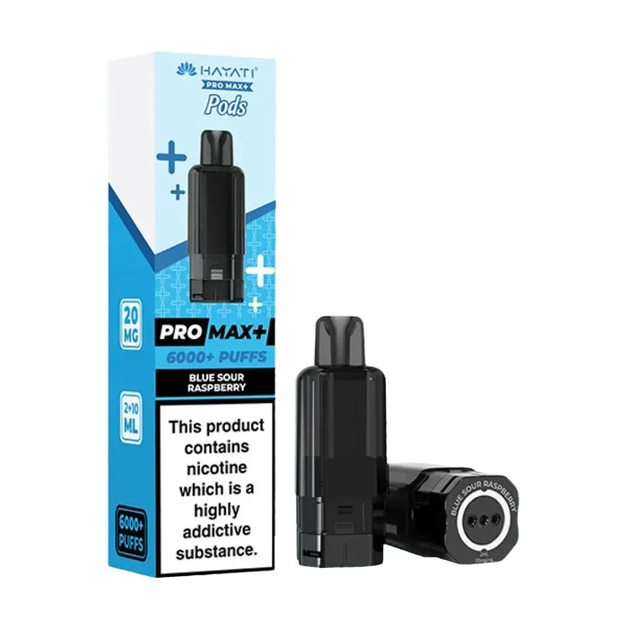 Blue sour raspberry Hayati Pro Max Plus 6K Replacement Pods