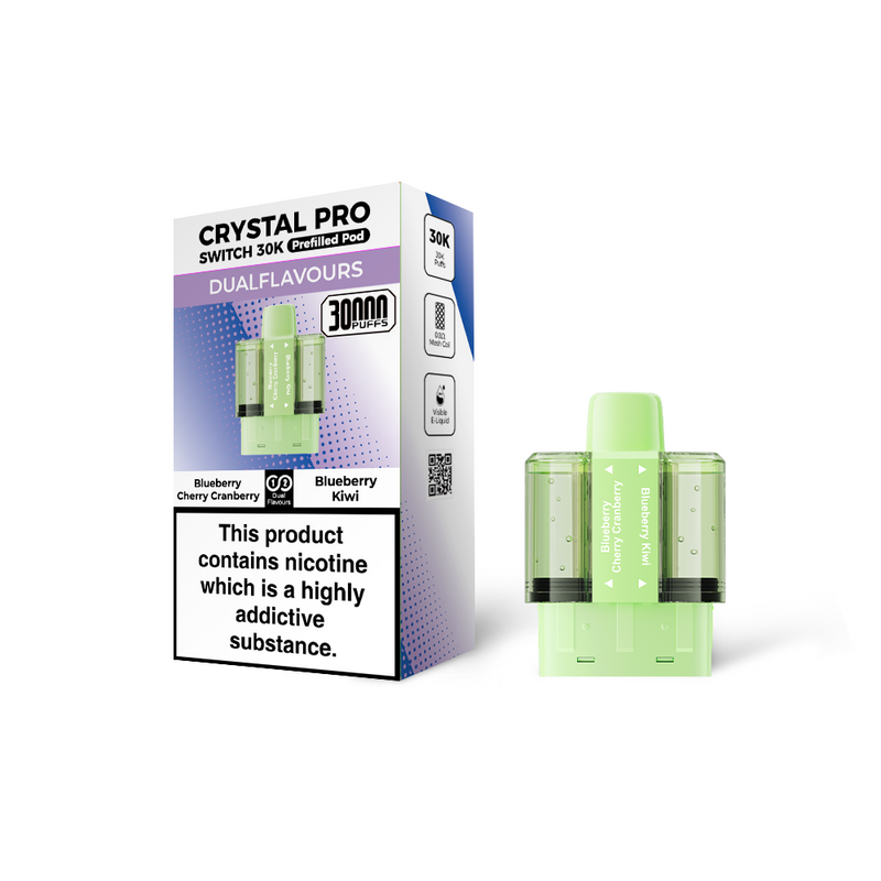 Crystal Pro Switch 30K Puff Refill/Replacement Pod - Starting From £5.80