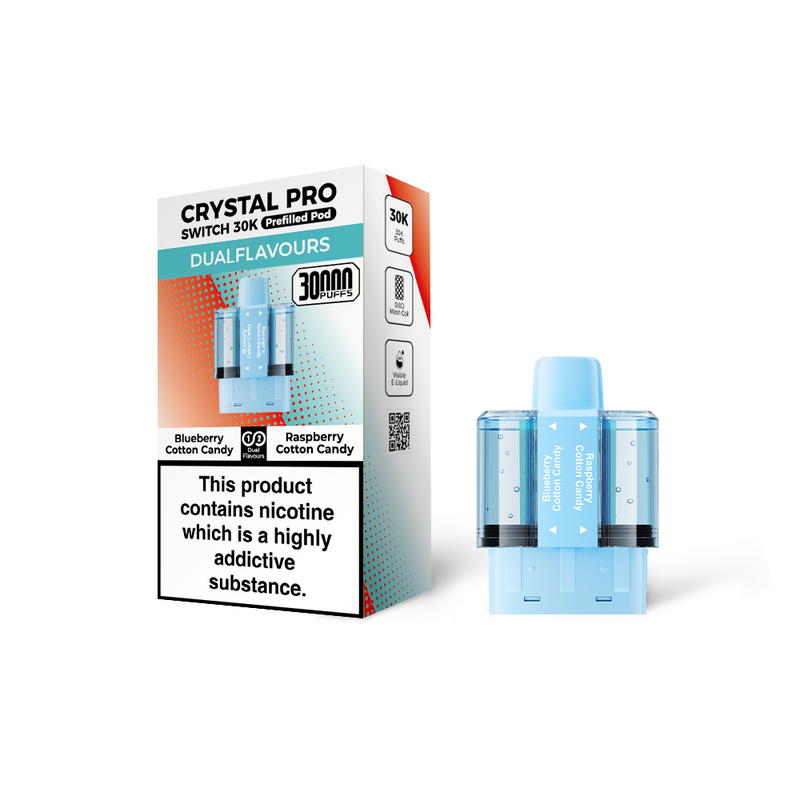 Crystal Pro Switch 30K Puff Refill/Replacement Pod - Starting From £5.80