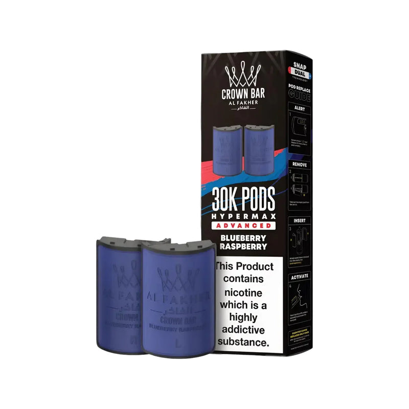Blueberry raspberry Al Fakher 30K Hypermax Prefilled Pods