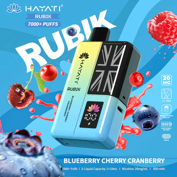 Hayati Rubik 7000 Disposable Vape Kit