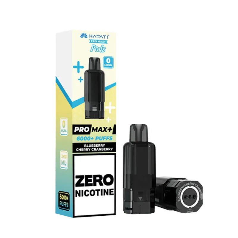 Blueberry Cherry Cranberry Hayati Pro Max Plus 6000 Zero Nicotine Pod