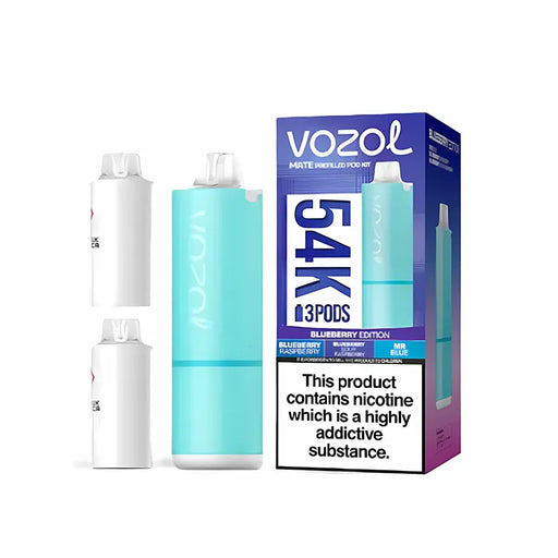 Blueberry Vozol Mate 54K Prefilled Pod Kit