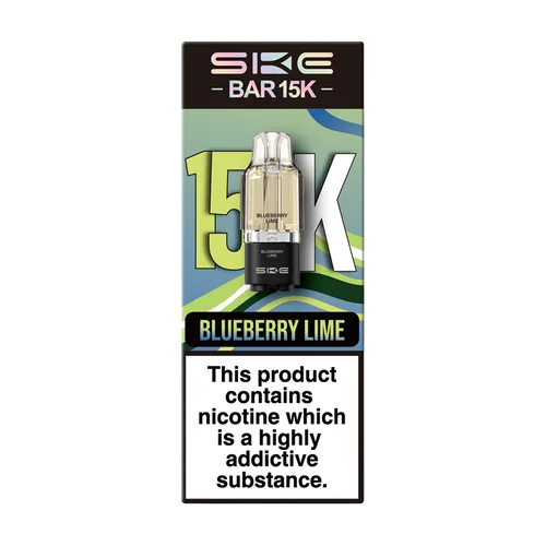 Blueberry Lime SKE Bar 15K Prefilled Pods