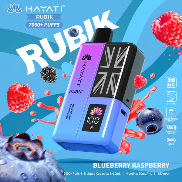 Hayati Rubik 7000 Disposable Vape Kit