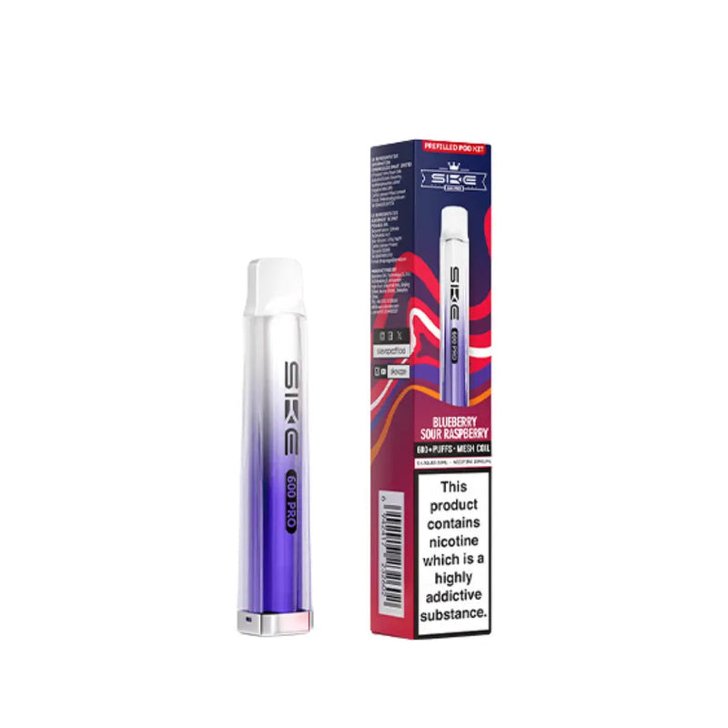 Blueberry Sour Raspberry SKE Bar 600 Prefilled Pod Kit