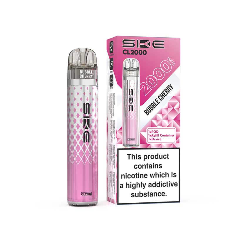Bubble cherry SKE Crystal CL2000 Prefilled Pod Kit