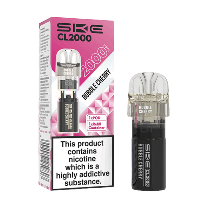 Bubble Cherry SKE Crystal CL2000 Prefilled Pod