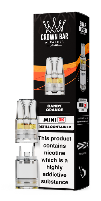 Al Fakher Crown Bar Mini 3K Refill Pods