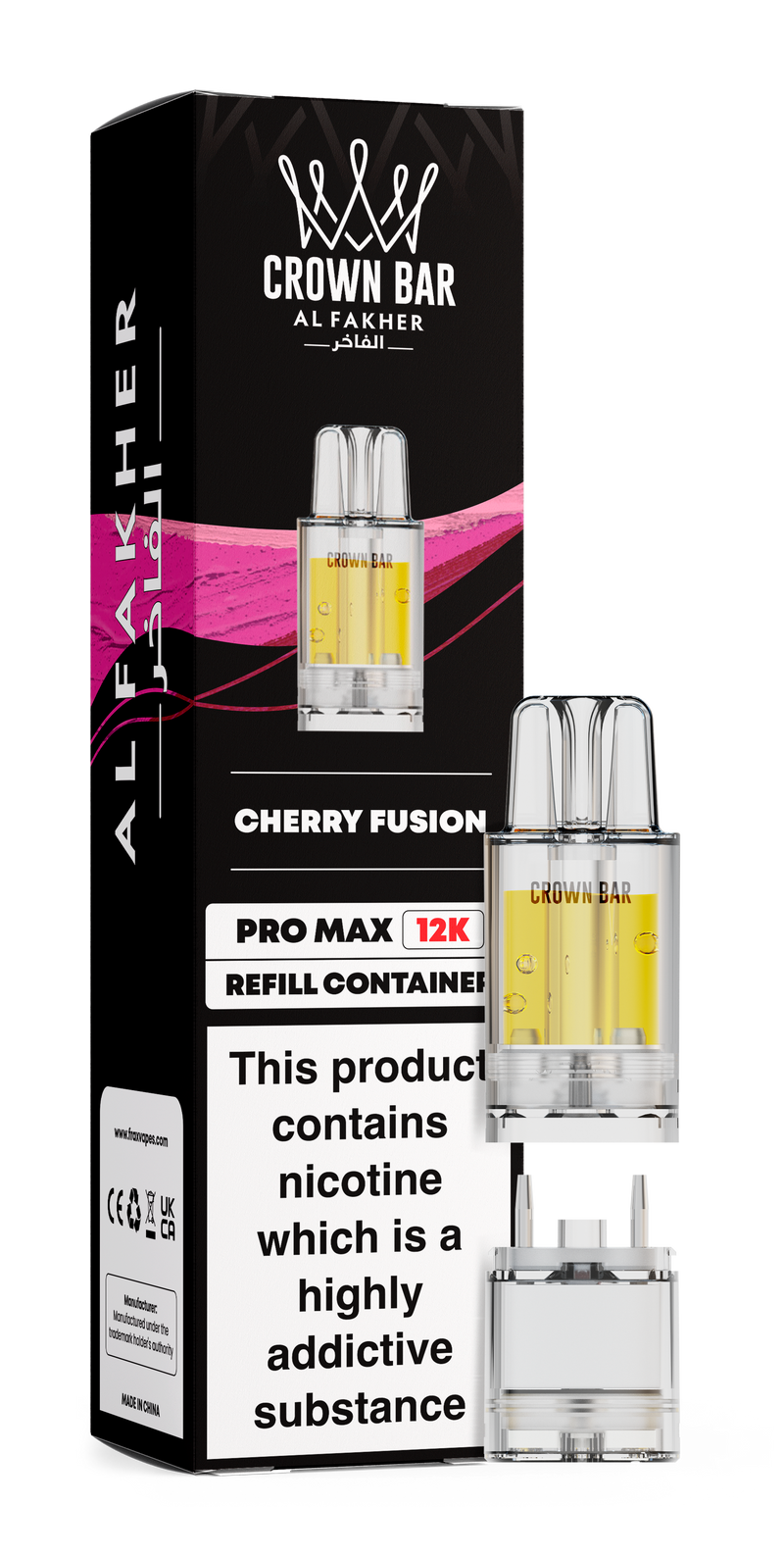 Al Fakher Crown Bar Pro Max 12K Refill Replacement Pod