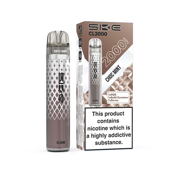 Choc mint SKE Crystal CL2000 Prefilled Pod Kit